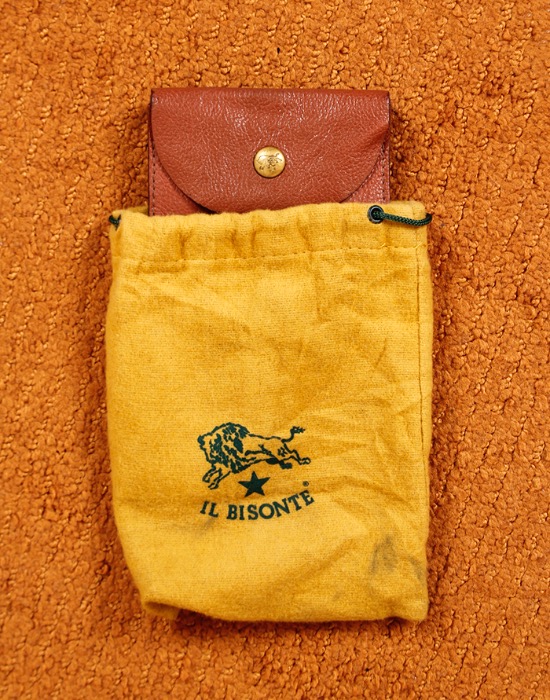 IL BISONTE  LEATHER WALLET  ( Made in ITALY )