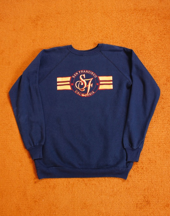 90&#039;s Tultex _ San Francisco Vintage Souvenir Sweat Shirt ( Made in U.S.A. , Large Long size )