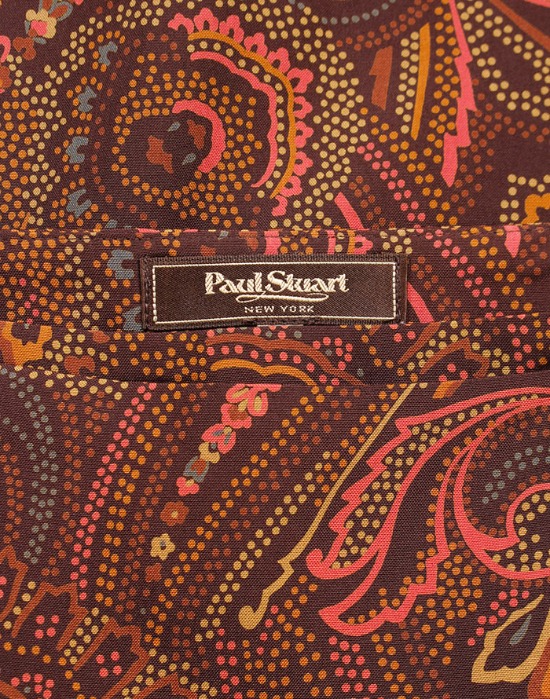 Paul Stuart paisley silk skirt ( 27 inc )