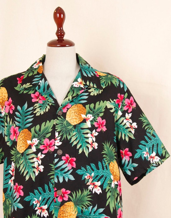 Y NOT HAWAII Hawaiian Shirt  ( MADE IN HAWAII, S  size)
