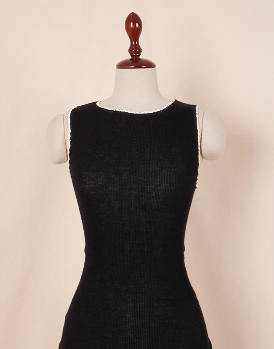 agnes b knit top ( Dead Stock, MADE IN FRANCE, S size )