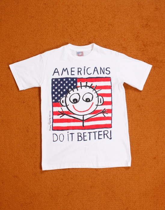 90&#039;s Danny First AMERICANS DO IT BETTER ( Made in U.S.A. , M size )