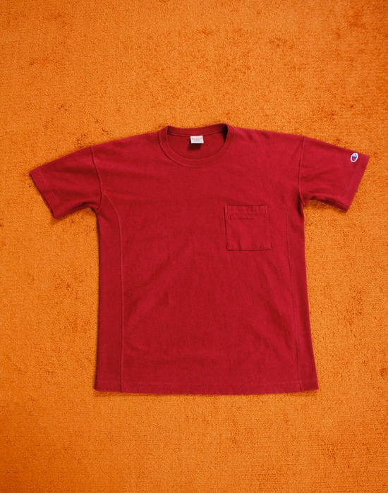 Champion Reverse Weave Pocket T-Shirt ( M size )
