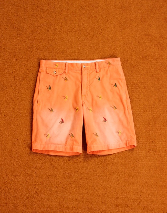 Polo Ralph Lauren Embroidery Shorts ( Straight Fit , 30 inc )