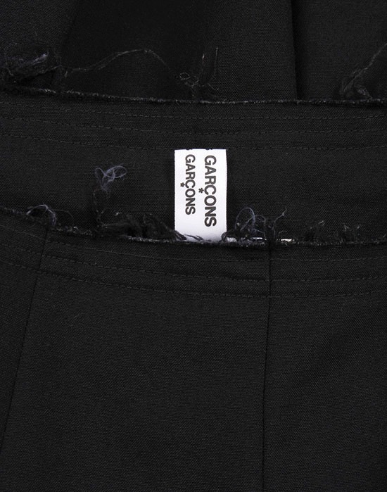 COMME des GARCONS Black Flared Skirt ( MADE IN JAPAN, 28 inc )
