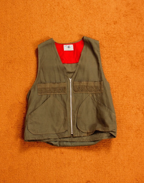 70&#039;s Black Sheep Hunting Vest  ( Made in Japan , M size )