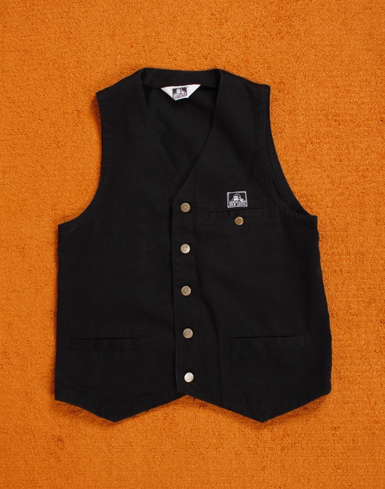 Ben Davis Solid Vest ( Made in JAPAN , M size )
