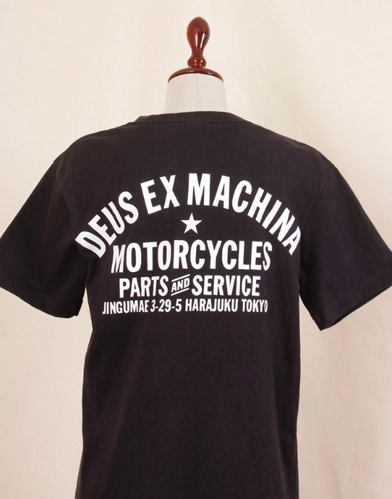 DEUS Ex Machina Tokyo Address T-Shirt ( MADE IN U.S.A, XS size )