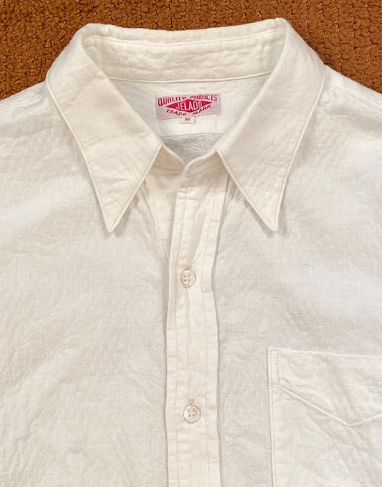 JELADO White Quilting Shirts ( Made in JAPAN , Women&#039;s M size )
