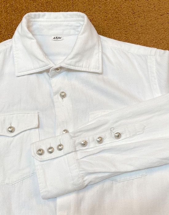 45RPM White Shirt ( MADE IN JAPAN, S size )