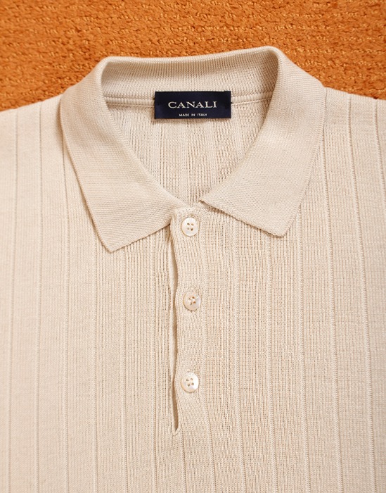 CANALI COTTON SHIRT ( Made in ITALY , XL size )