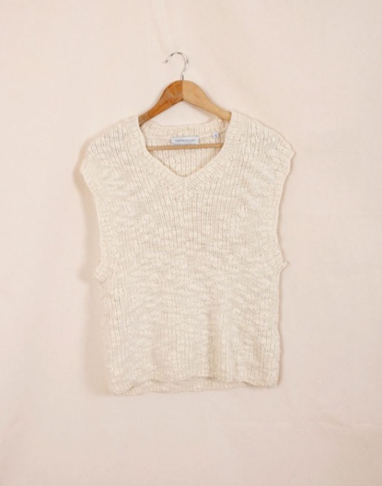 TOMORROWLAND Tricot Wool Knit Vest ( M size )