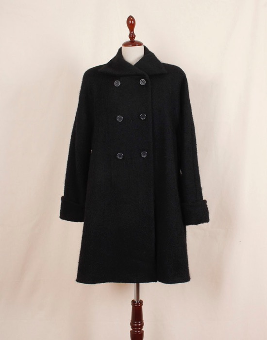 UNITED ARROWS_WORK FOR HOLIDAY  BLACK COAT  ( MADE IN JAPAN, M size )