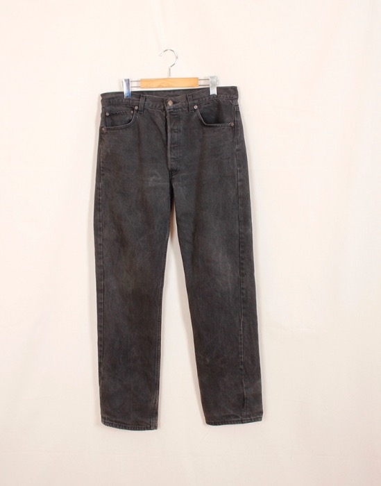 90&#039;s Levi&#039;s 501 Vintage Black Jeans ( Made in U.S.A. , 34inc )