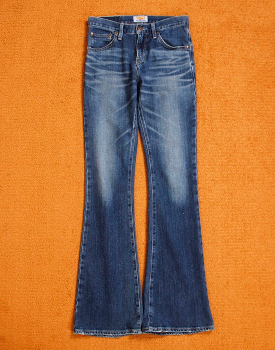 VINTAGE BIG-JHON Bootcut Jeans ( MADE IN JAPAN, 27 inc )