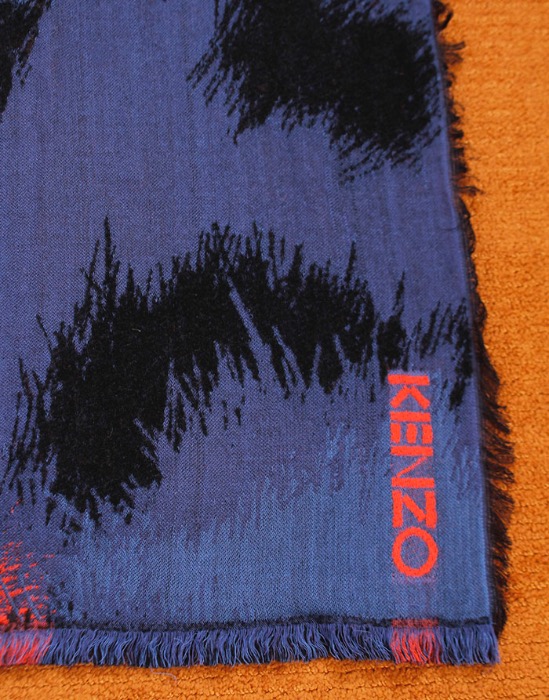 KENZO x H&amp;M Collaboration Scarf ( DEADSTOCK, 100x120cm )