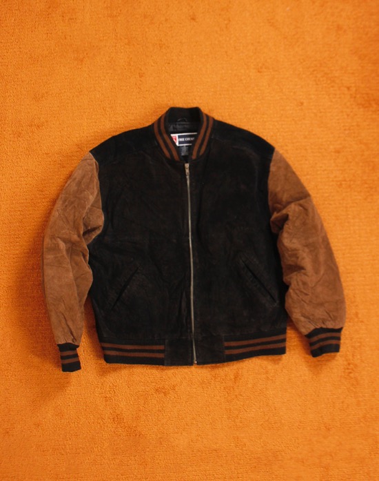 FREE COUNTRY LEATHER JACKET ( M size )