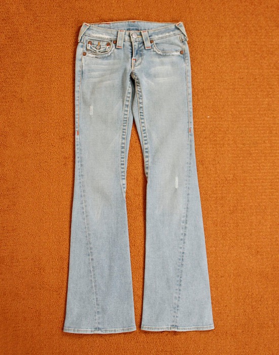 TRUE RELIGION  RN#112790 PANTS ( MADE IN U.S.A, 25 inc )