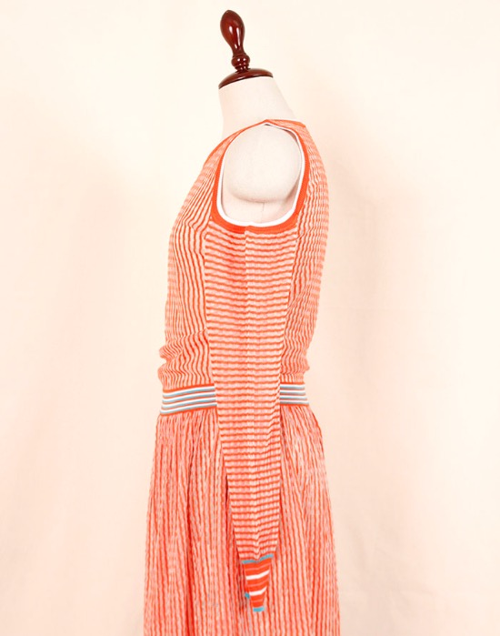 FENDI  KNIT DRESS ( MADE IN ITALY, S size )