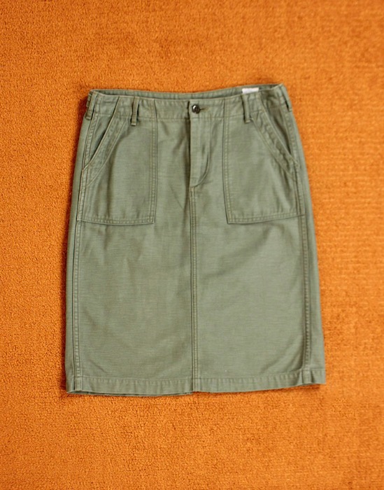 orslow  fatique skirt  ( MADE IN JAPAN,  29 inc )