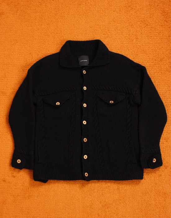 JOSEPH HOMME KNIT JACKET ( Made in ENGLAND , 48 size )