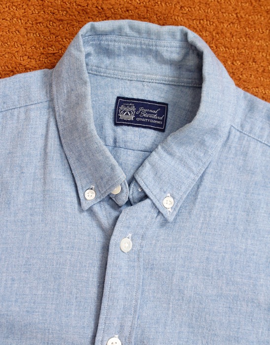 Journal Standard Wool Chambray Shirt ( M size )