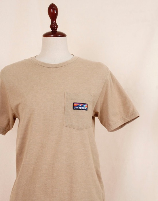 Patagonia Boardshort Label Pocket T-shirt  ( 50/50, M size )