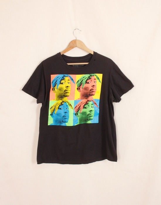 2PAC _ Pop Art T-Shirt ( L size )