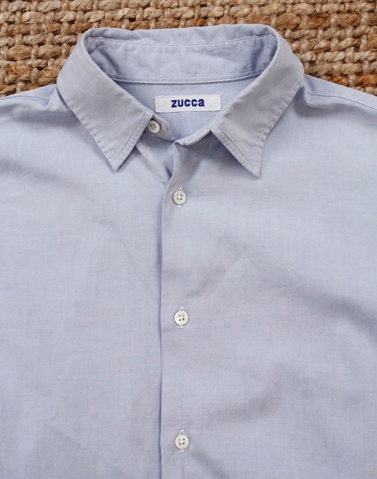 ZUCCA Blue Shirt ( MADE IN JAPAN, M size )