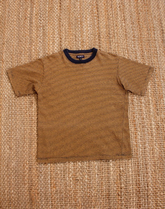 BEAMS F Vintage Stripe T-Shirt ( Made in U.S.A. M size )