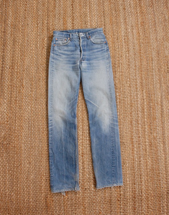 90&#039;s Levi&#039;s 501-0117 Vintage Denim Pants ( Made in U.S.A. , 30 inc )