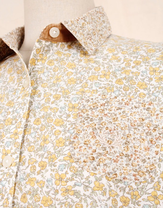 FREDPERRY Floral Shirt ( MADE IN JAPAN, M size )