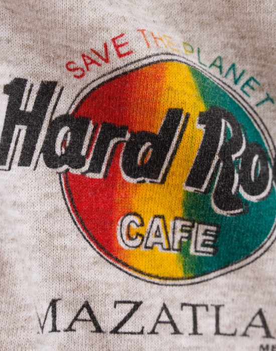 90&#039;s HardRock Cafe MAZATLAN MEXICO Vintage T- SHIRT   ( 50/50 , XL  size )