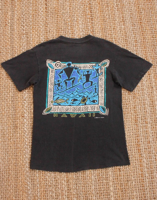 90&#039;s Vintage HAWAII Surf  Single Stitch  T-Shirt ( S size )