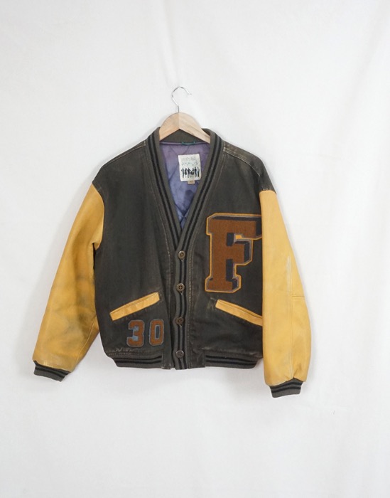 80&#039;s Fancy Ball Vintage Varsity Jacket (  M size  )