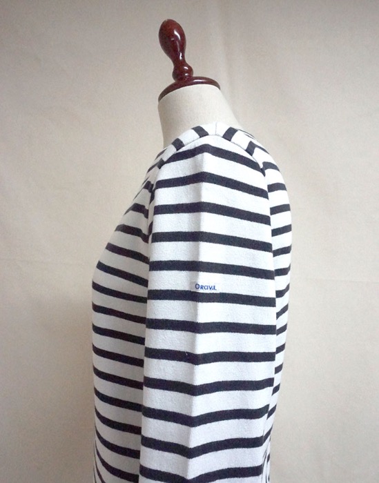 ORCIVAL Striped shirt  ( made in FRANCE, S size )
