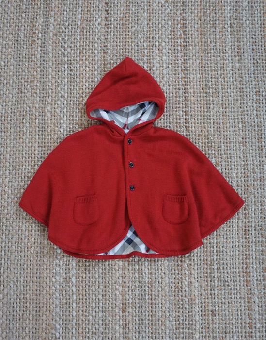 Burberry Girls Hooded Cape ( KIDS ~ 130 size )
