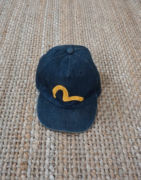 EVISU KIDS DENIM CAP ( Made in JAPAN )