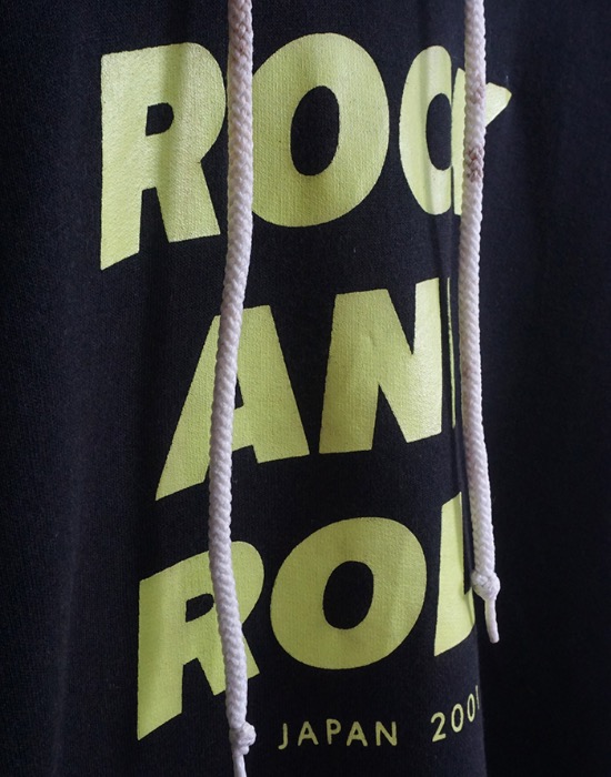 Rock And Roll JAPAN 2001&#039;s Vintage Hoodie ( Made in U.S.A. ,50/50 , M size )