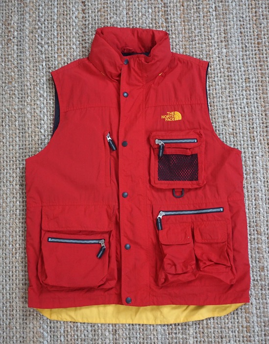 Old The North Face Outdoor Vest (  110 size )