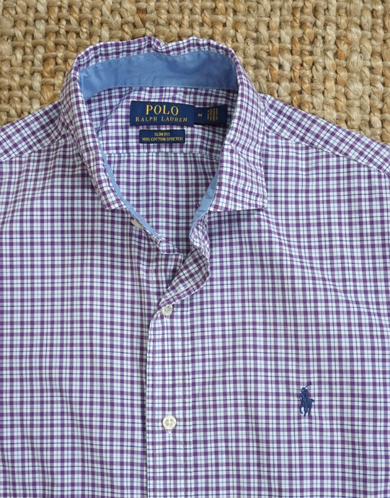 Polo Ralph Lauren Cotton Stretch Slim Fit  Shirt (  M size )