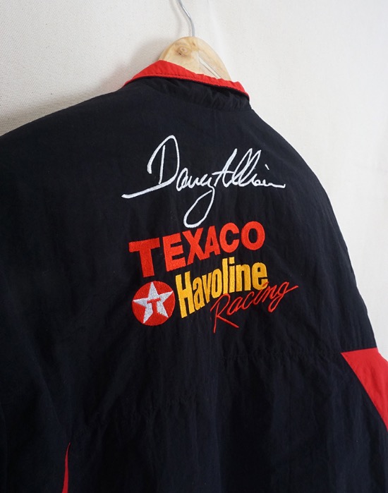 Vintage NASCAR Texaco Havoline Racing Jacket ( Made in U.S.A. , L size )