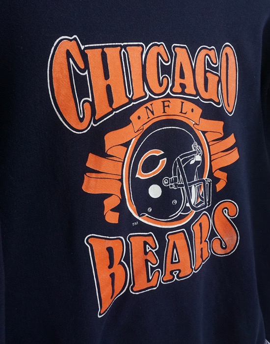 90&#039;s  NFL CHICAGO BEARS LOGO7 VINTAGE SWEATSHIRT ( Made in U.S.A. M size )