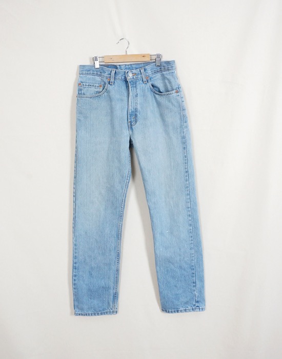 90&#039;s Levi&#039;s 505 Vintage Denim Pants ( Made in U.S.A. , 30 size )