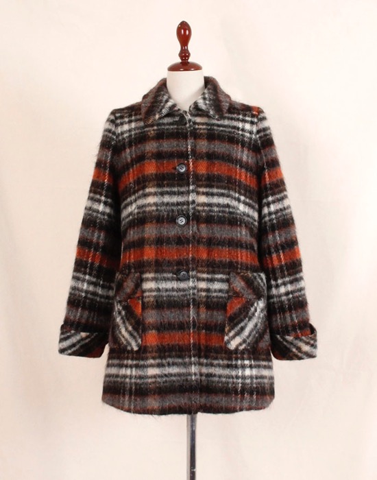 GRAND DAME Mohair Coat ( MADE IN JAPAN, M size )