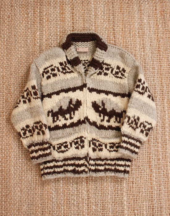 Hill&#039;s Indian Crafts Genuine Cowichan Sweater ( Made in CANADA , XL size )