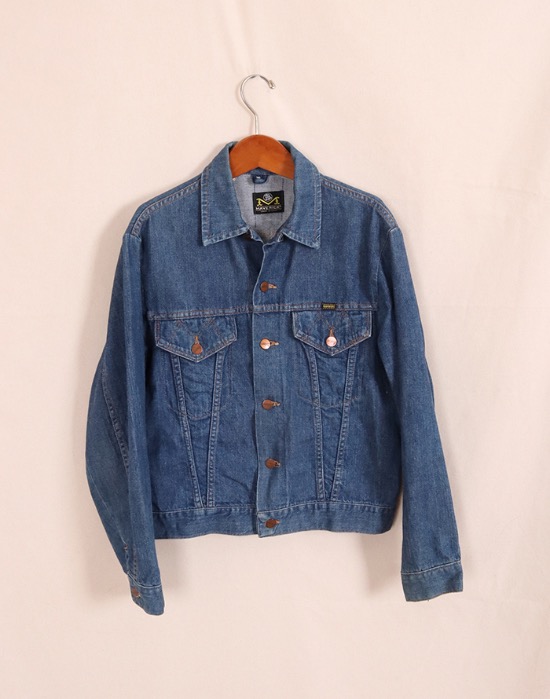 80&#039;s Maverick BLUE BELL Denim Jacket  ( Made in U.S.A. , 38 size )