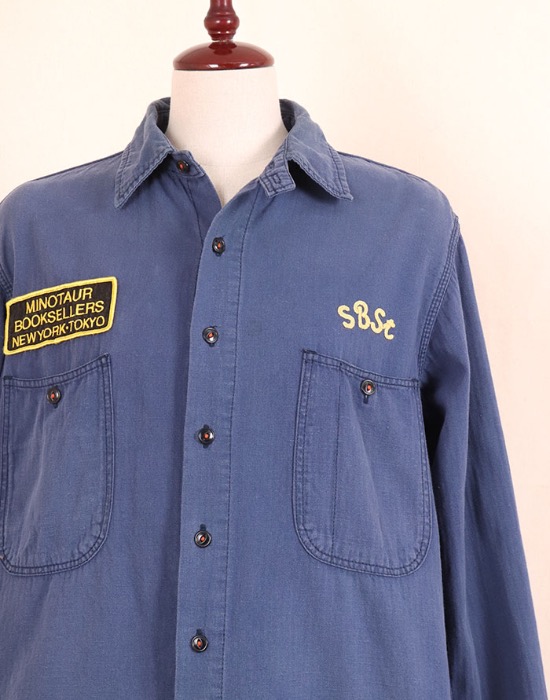 KATO TRIPLE A  BY  TEAMKIT  SELVEDGE SHIRT ( MADE IN JAPAN, M size )