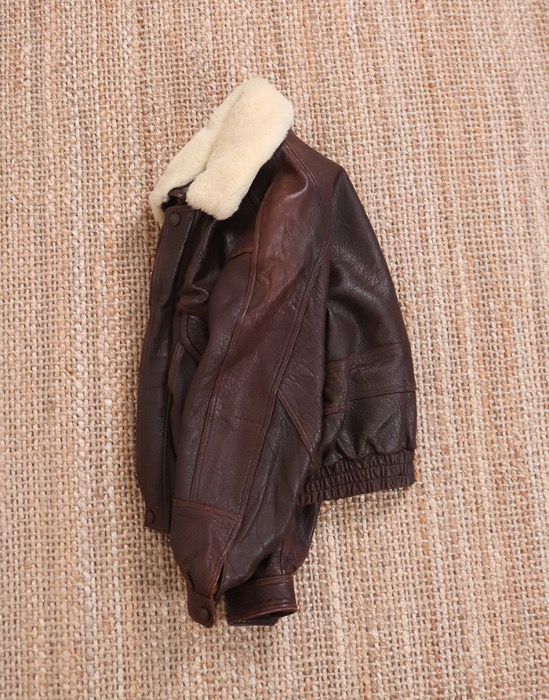 Vintage Seashop Sheepskin Jacket ( M size )