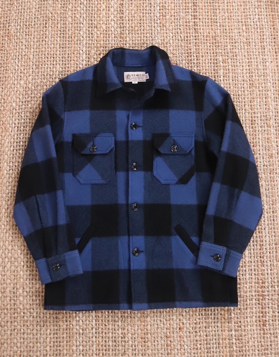 Bemidji Woolen Mills Lumber Jack Heavy Wool Jacket ( Made in U.S.A. , M size )